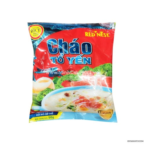 Cháo Tổ Yến Cá Hồi Rednest 50g 